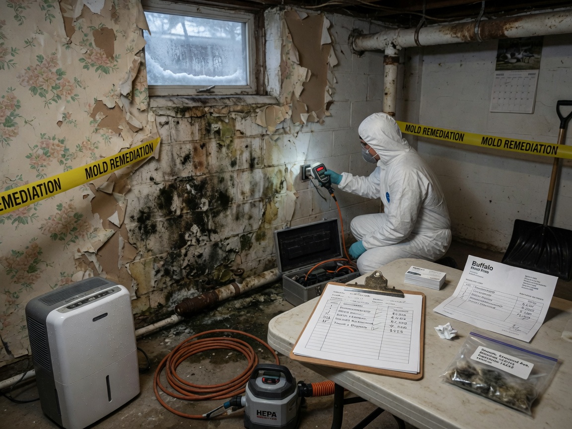 Mold Remediation Costs in Buffalo, NY: What Affects the Price?