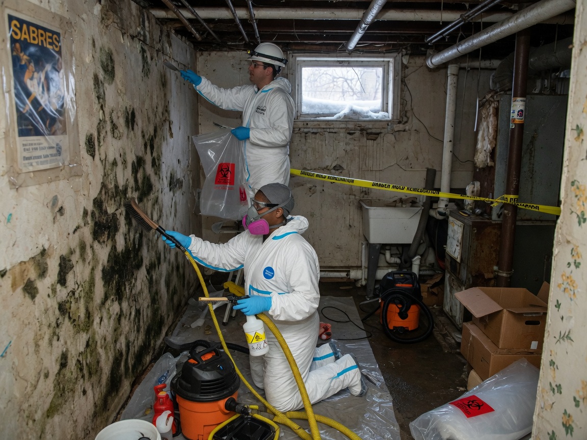 Mold Remediation  work by Mold Remediation Buffalo in Buffalo, NY